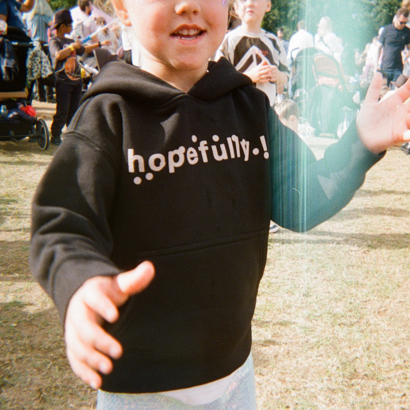 Loyle Carner - kids hopefully ! black hoodie