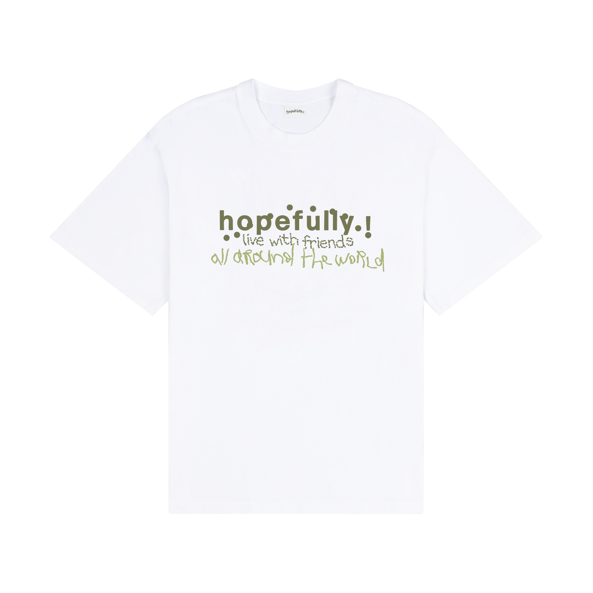 Loyle Carner - hopefully ! white tour t-shirt