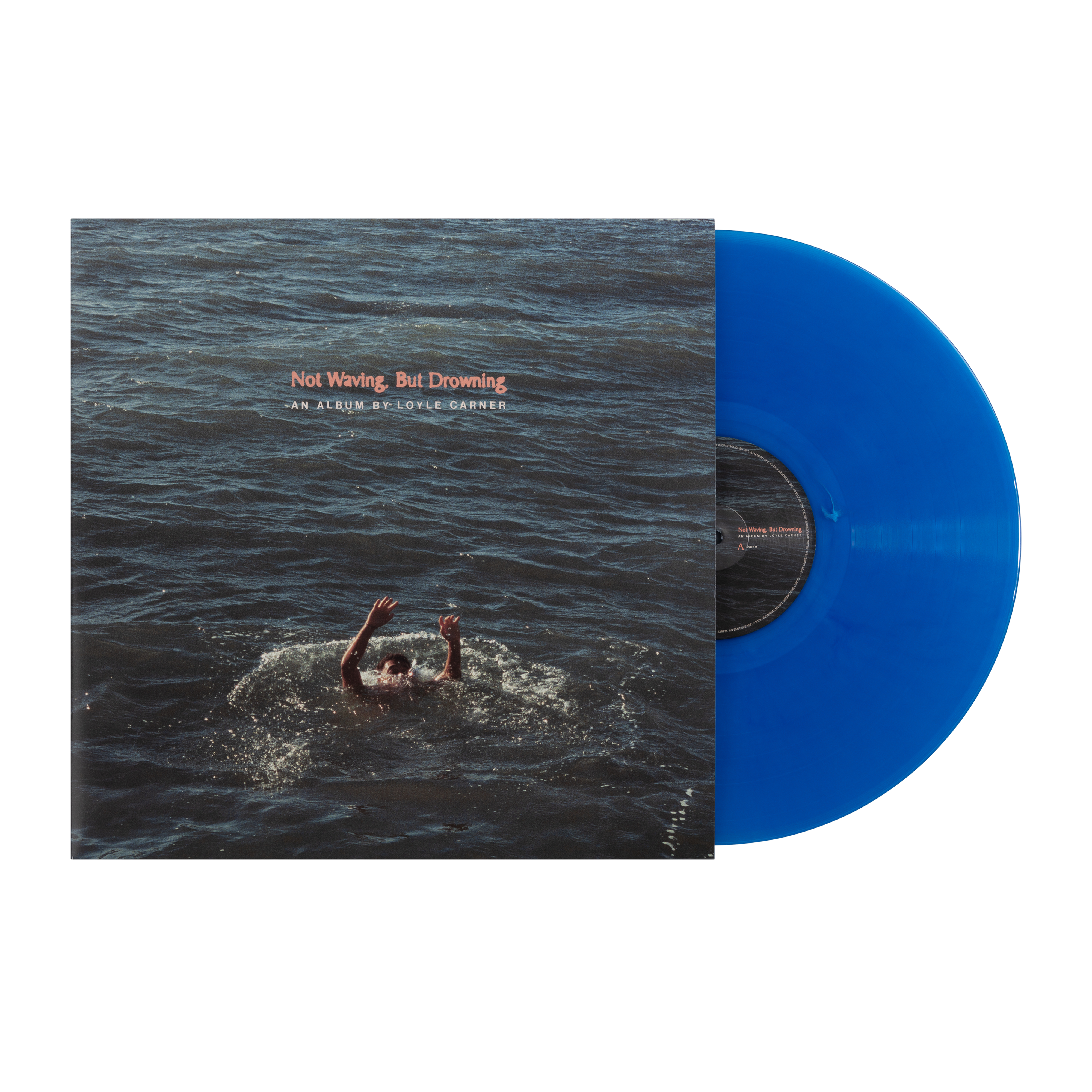 Not Waving, But Drowning - Blue Vinyl LP - Loyle Carner