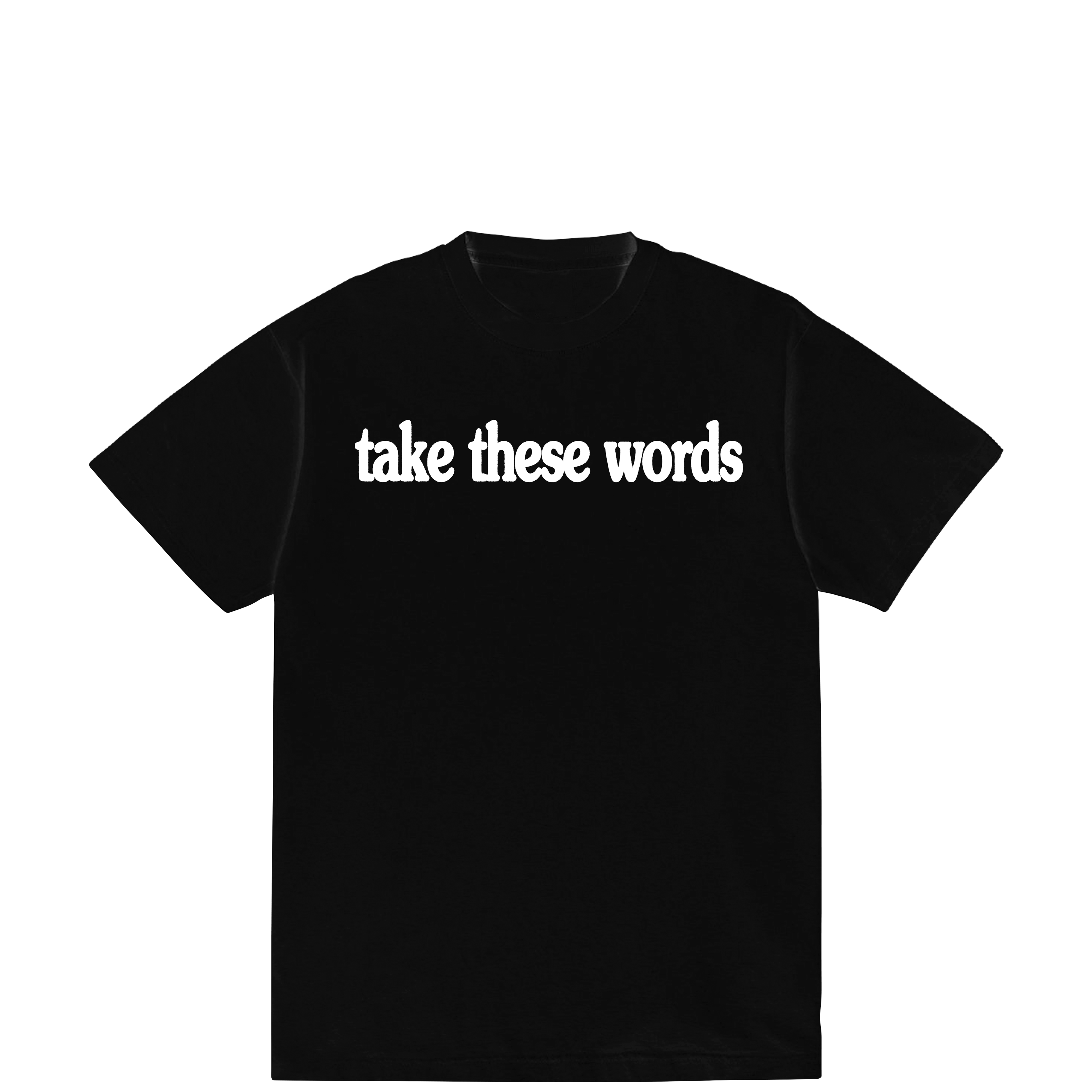 Loyle Carner - Take These Words T-Shirt (Black)