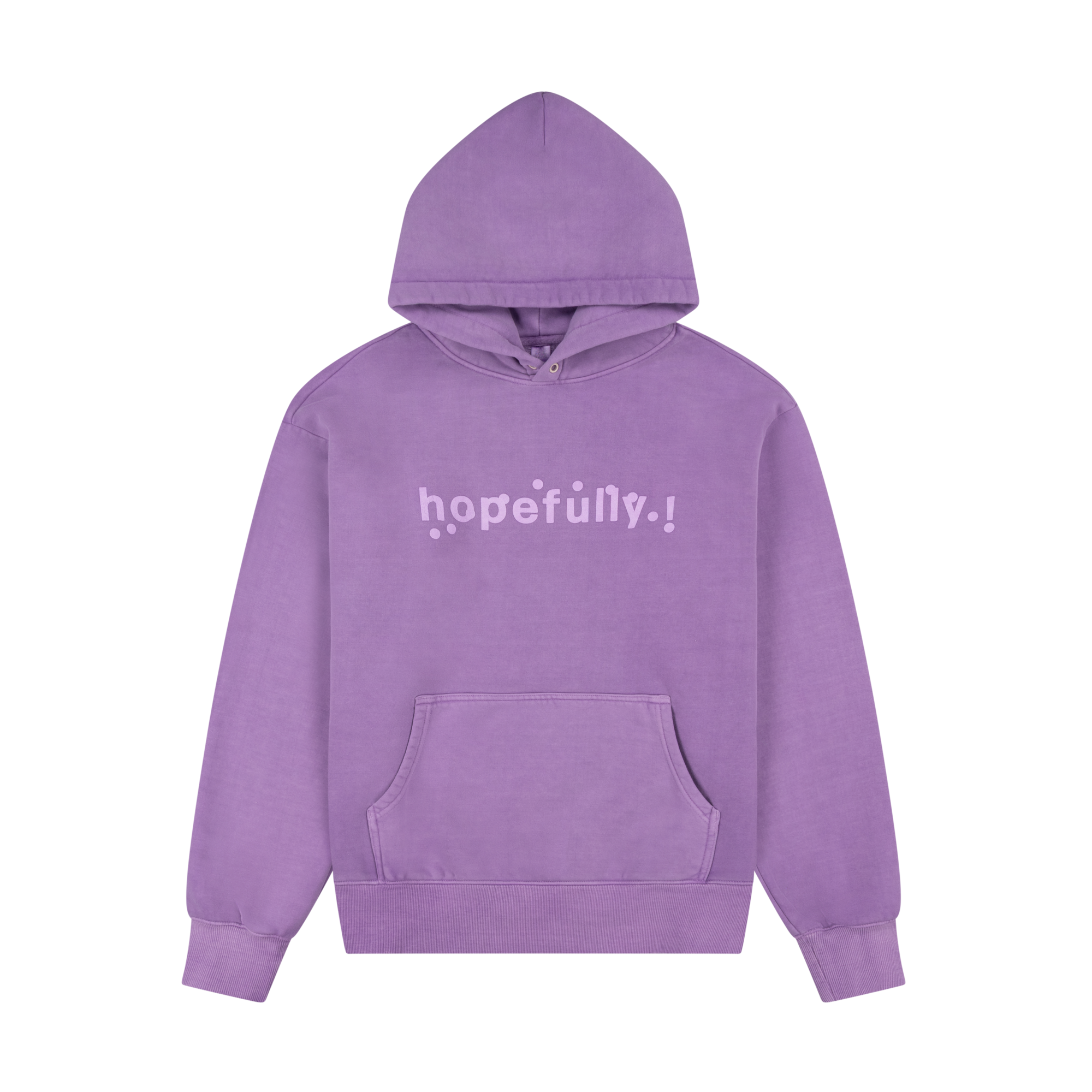 hopefully ! purple overdye hoodie - Loyle Carner