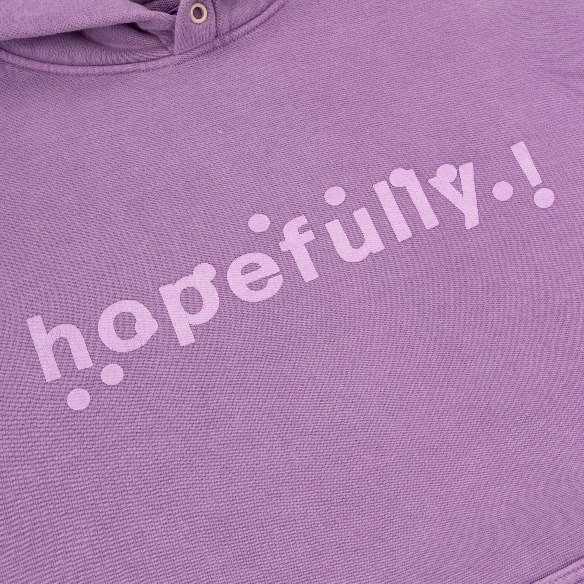 Loyle Carner - hopefully ! purple overdye hoodie