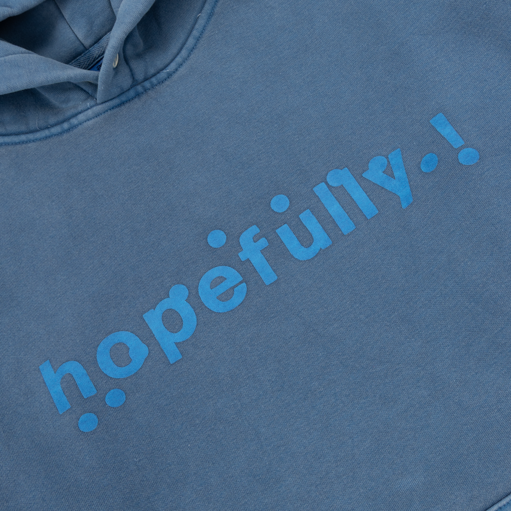 Loyle Carner - hopefully ! blue overdye hoodie