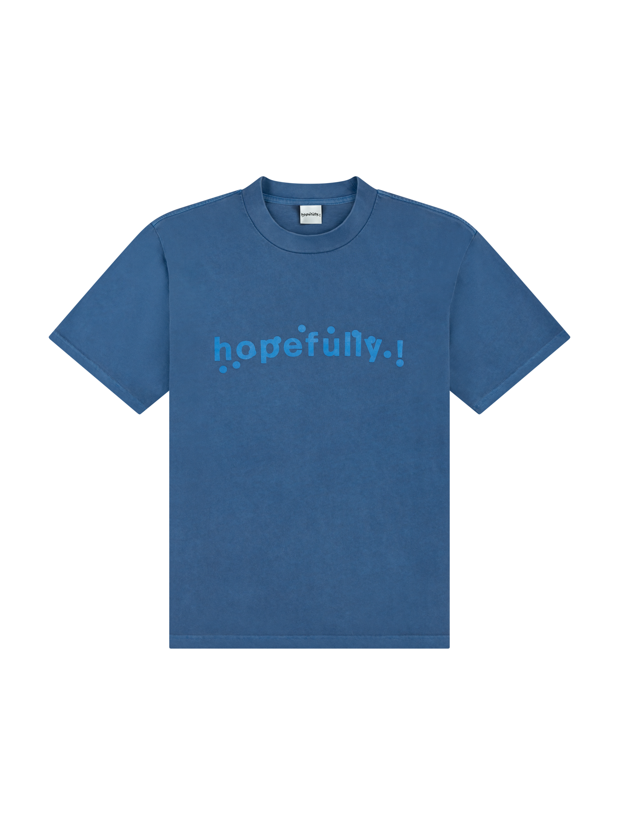 Loyle Carner - hopefully ! blue overdye t-shirt