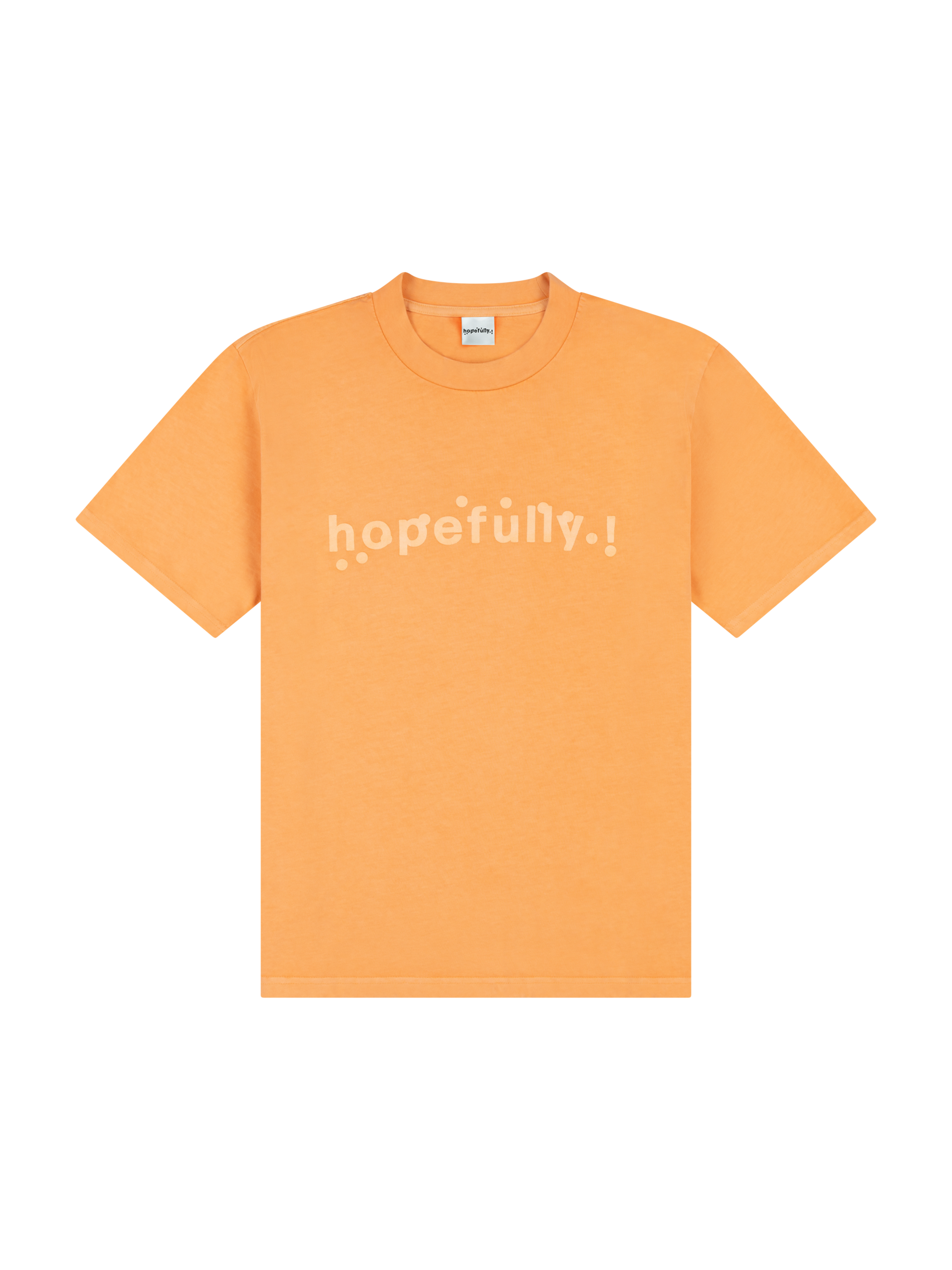 Loyle Carner - hopefully ! orange overdye t-shirt