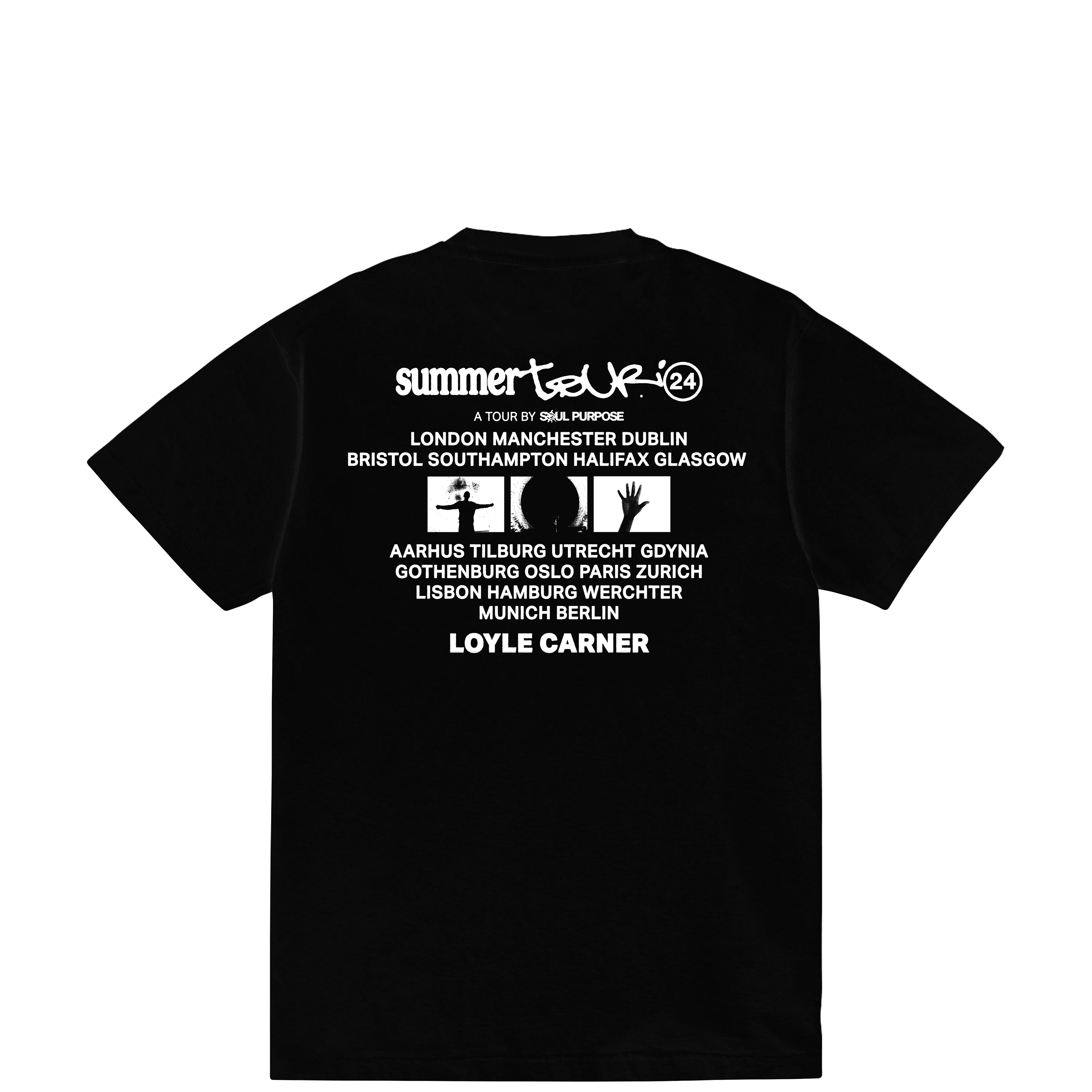 Loyle Carner - Take These Words T-Shirt (Black)