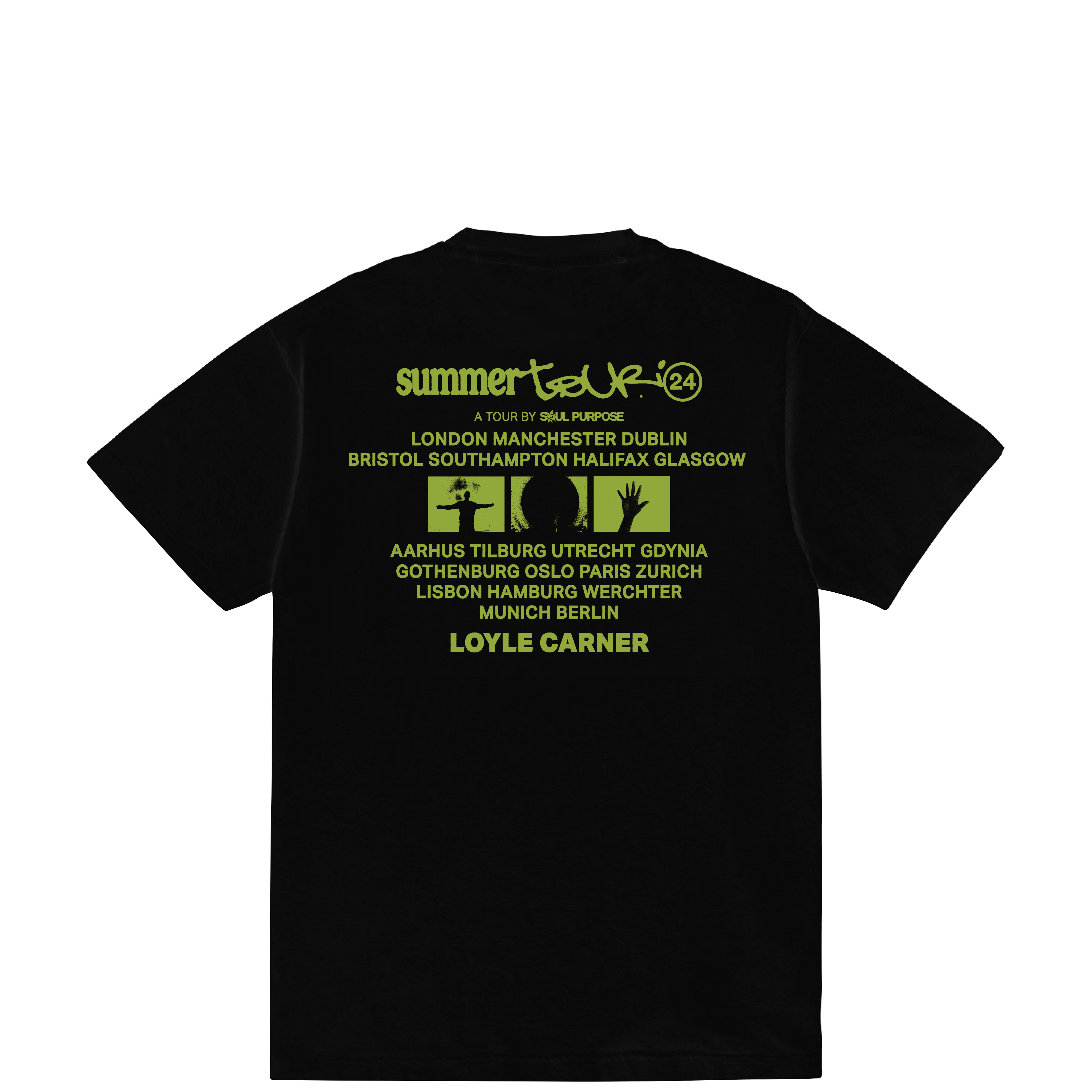 Loyle Carner - A Lasting Place T-Shirt (Black)