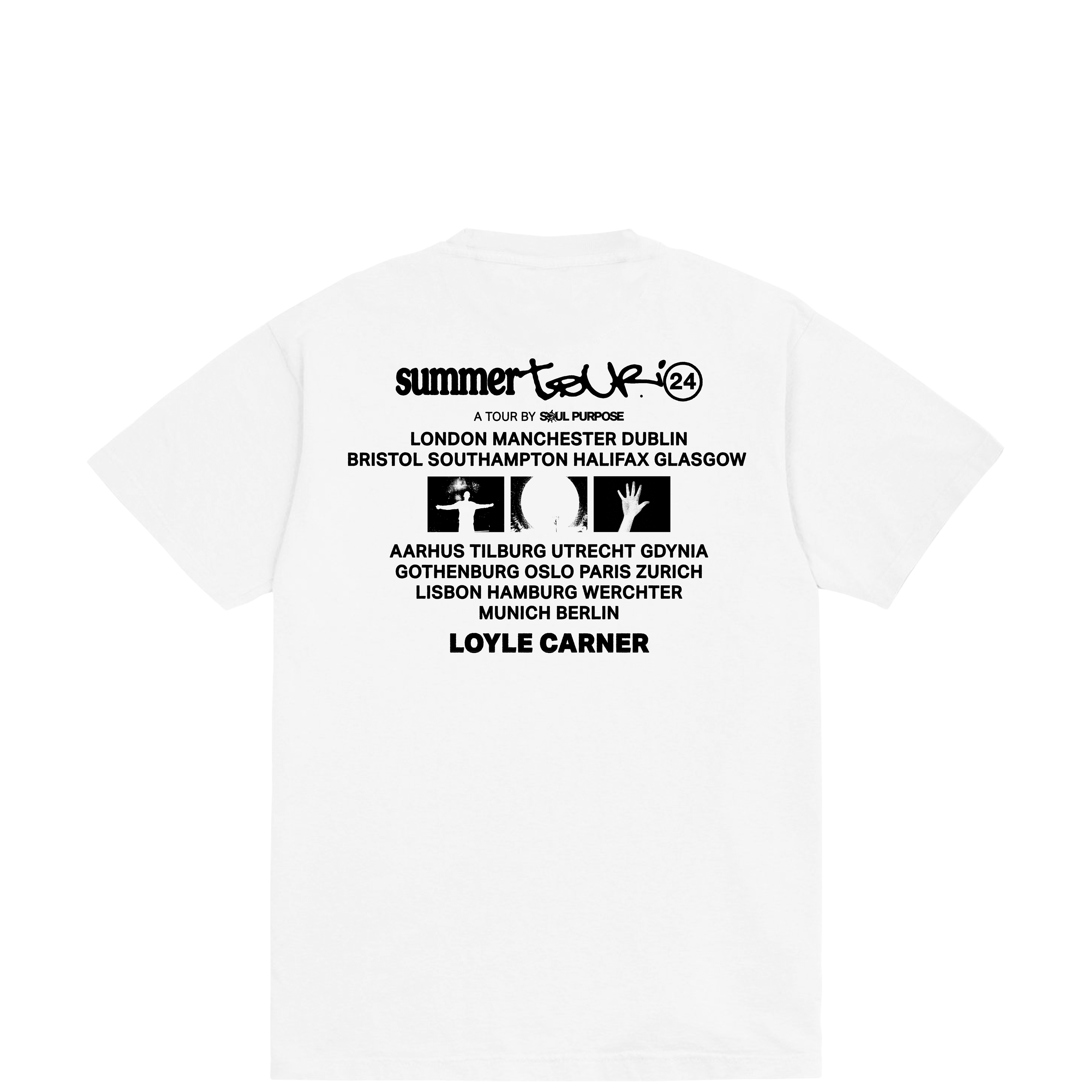 Loyle Carner - Take These Words T-Shirt (White)