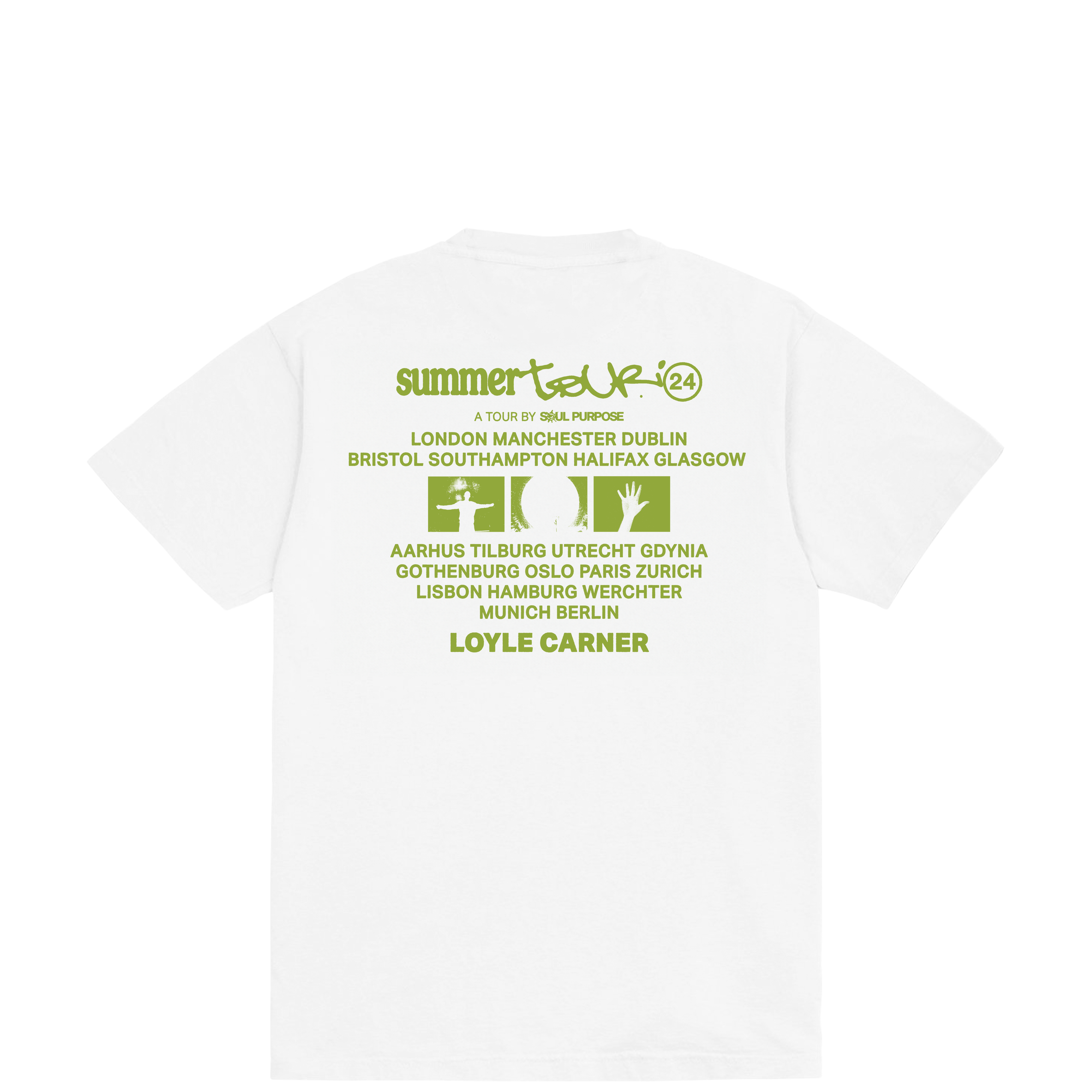 Loyle Carner - A Lasting Place T-Shirt (White)