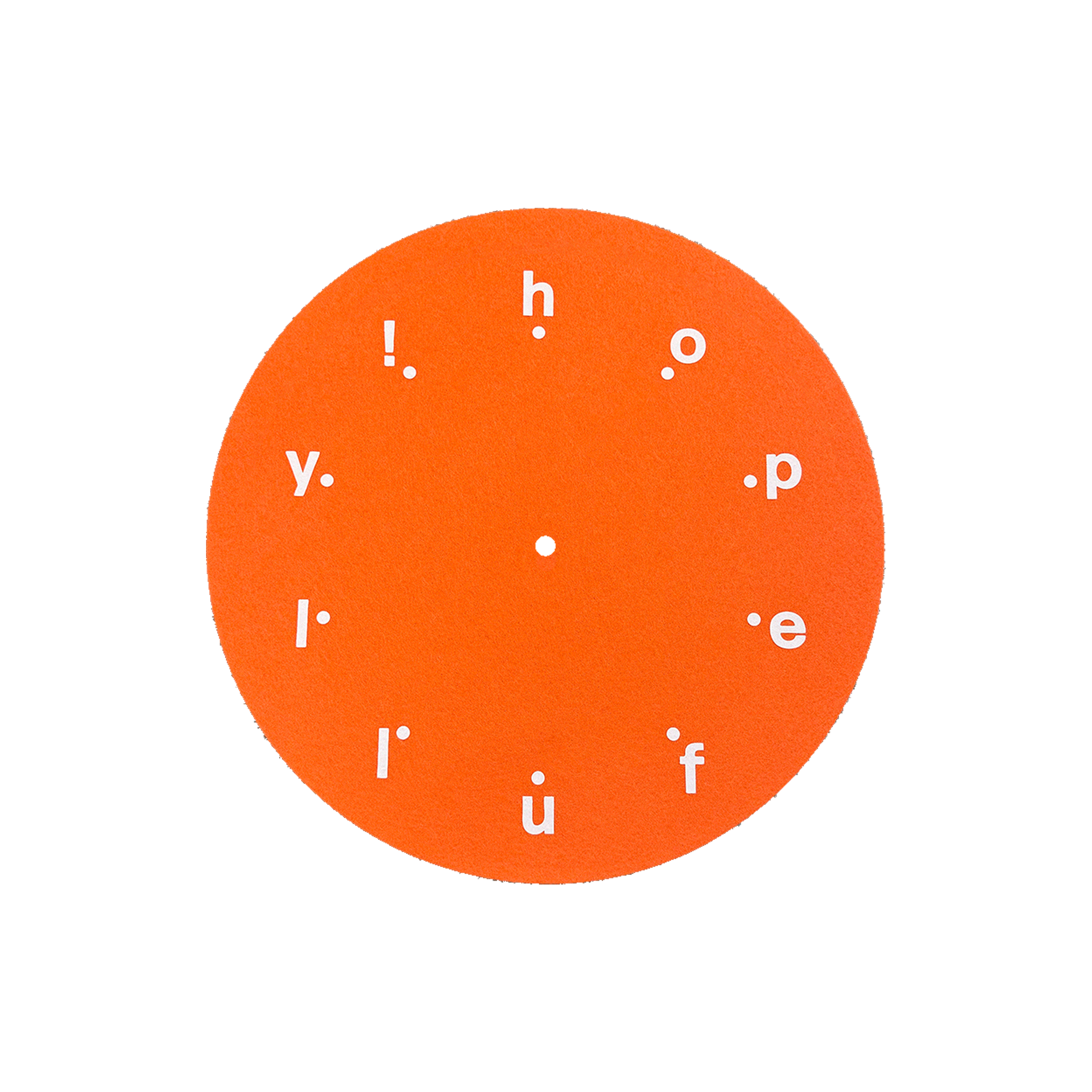 Loyle Carner - hopefully ! orange slip mat