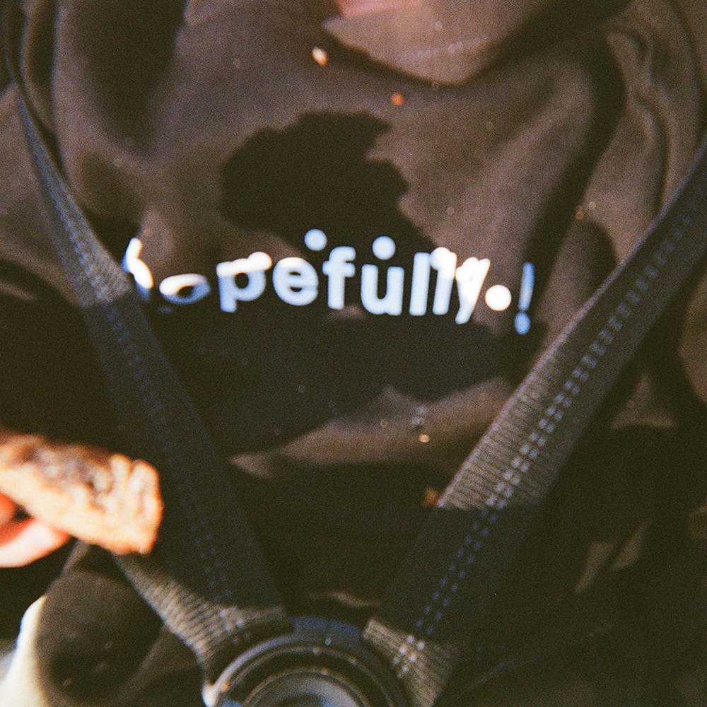 Loyle Carner - kids hopefully ! black hoodie