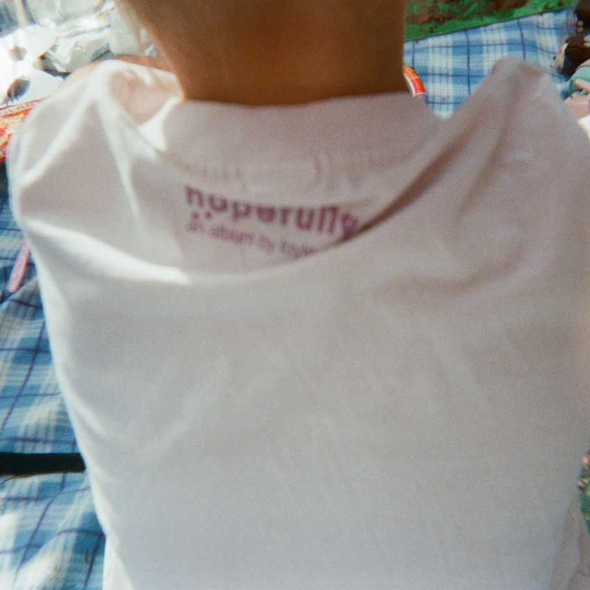 Loyle Carner - kids you give me hope in humankind white t-shirt