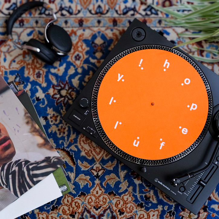 Loyle Carner - hopefully ! orange slip mat