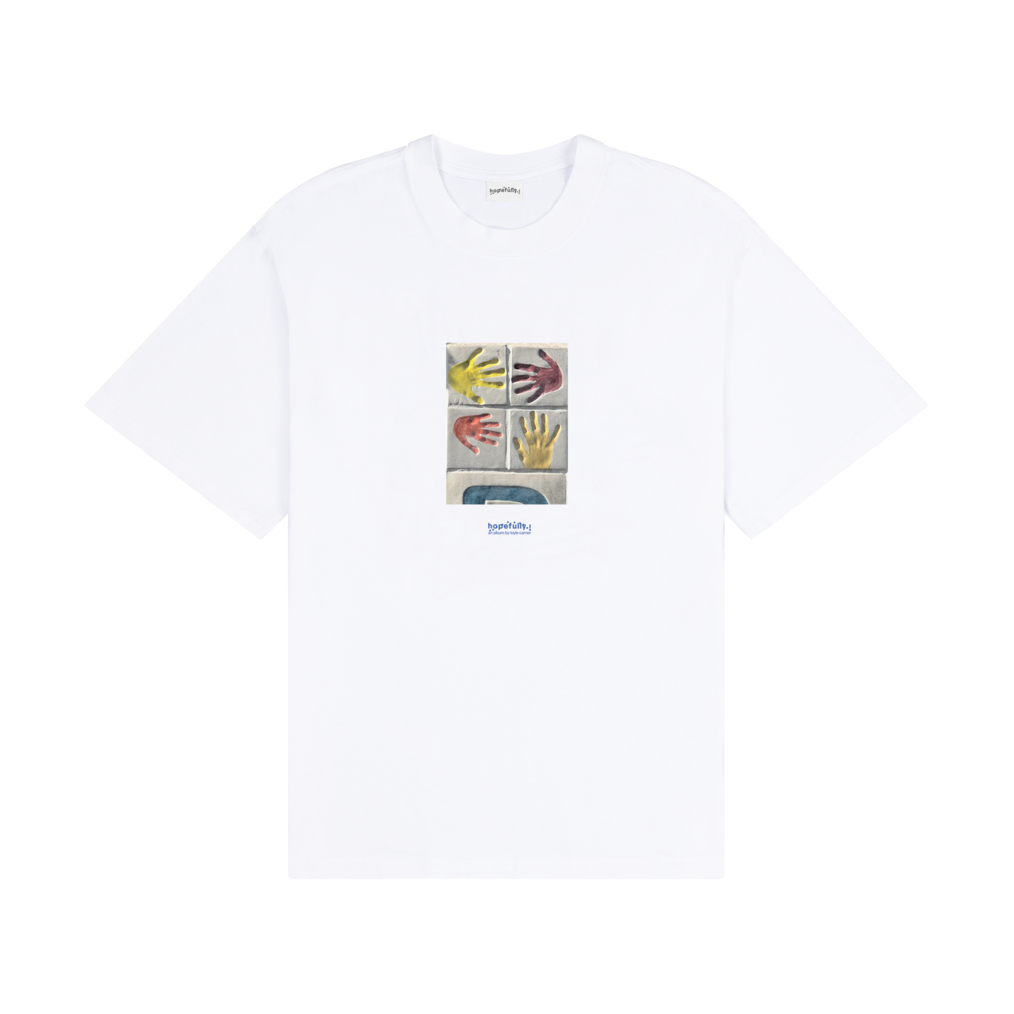 Loyle Carner - hopefully ! hands graphic t-shirt