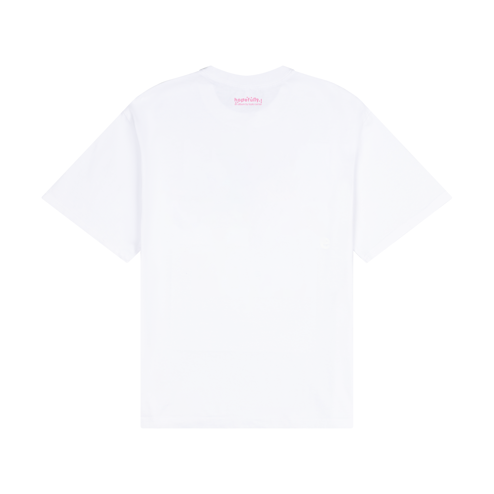 Loyle Carner - 'you give me hope in humankind' white t-shirt