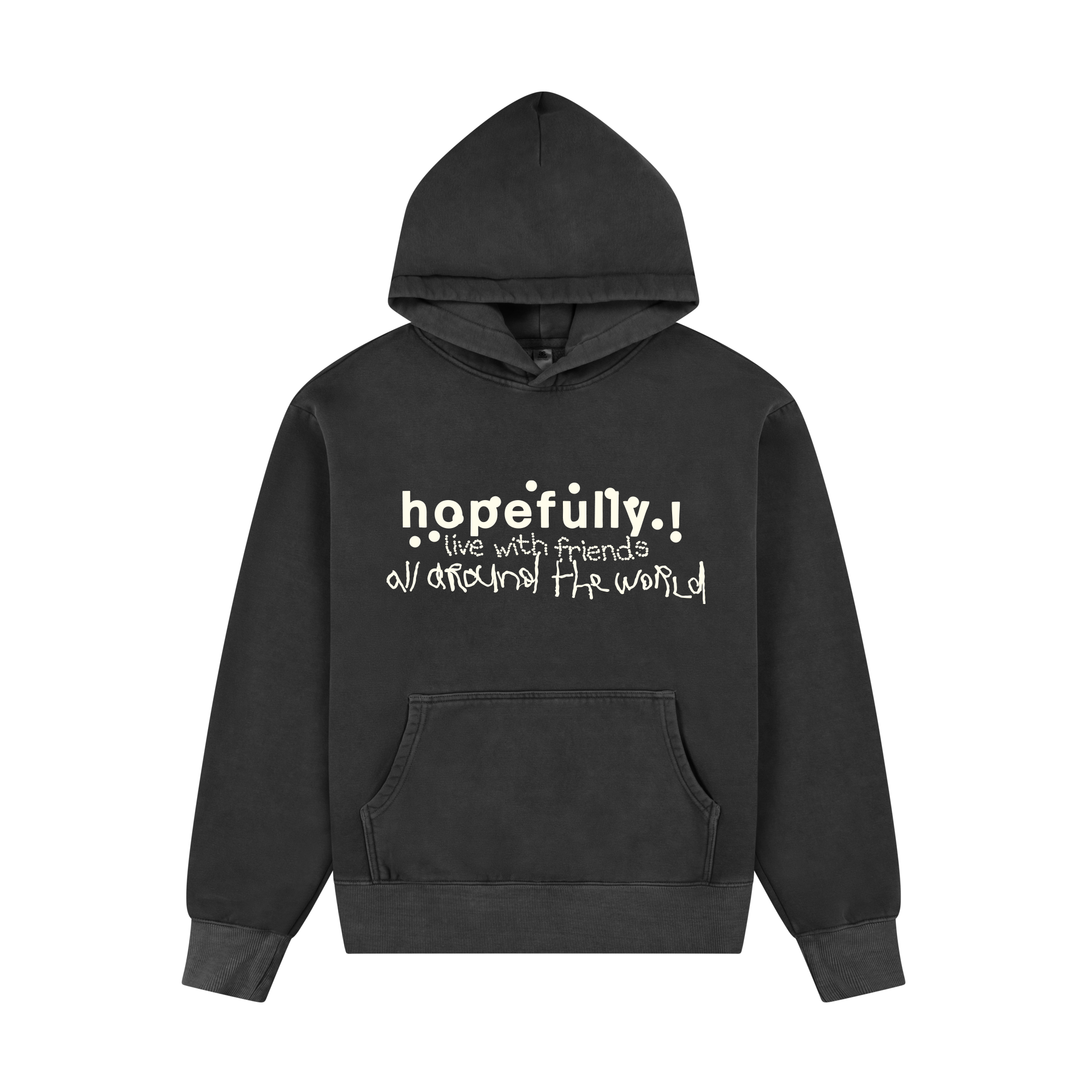 Loyle Carner - hopefully ! black tour hoodie
