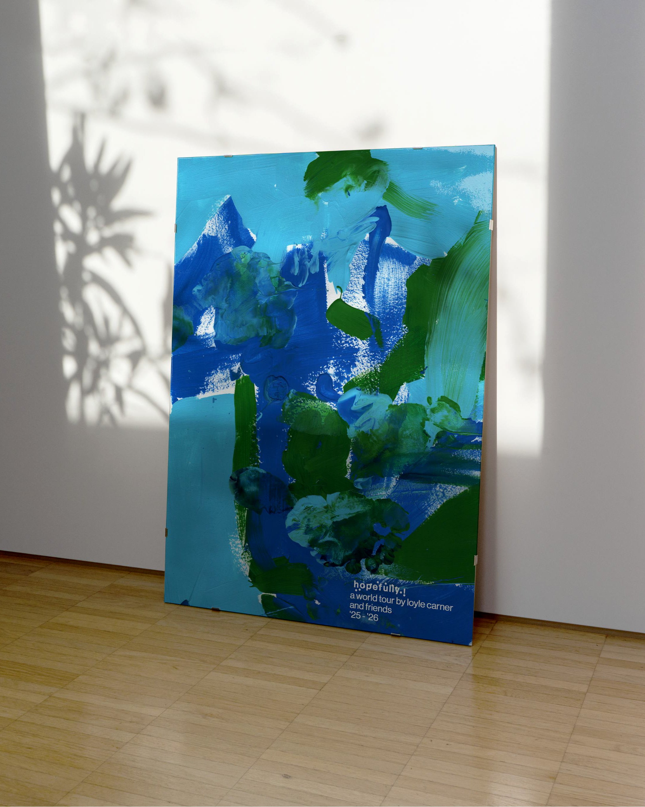 Loyle Carner - hopefully ! world tour limited edition poster