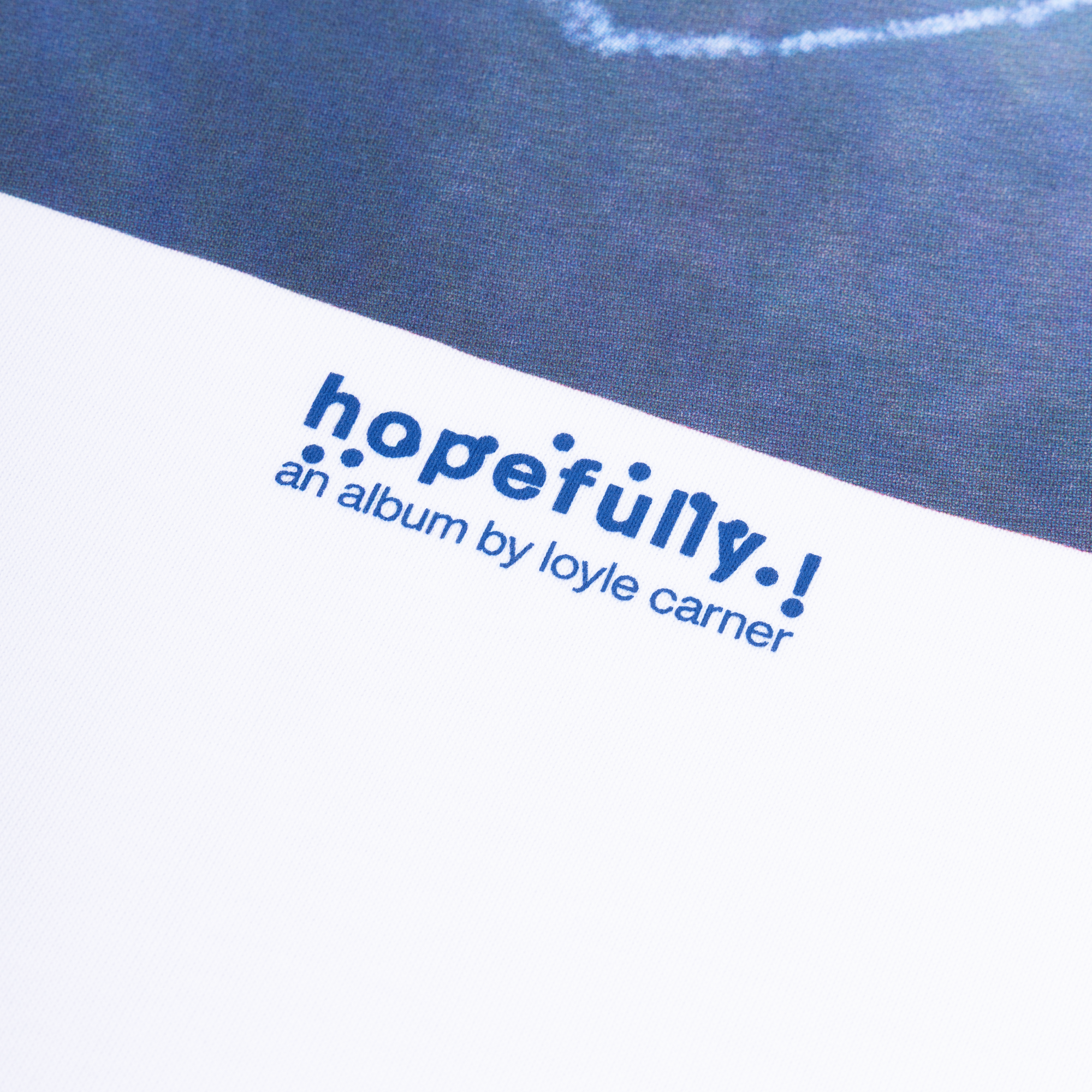 Loyle Carner - hopefully ! cloud graphic t-shirt