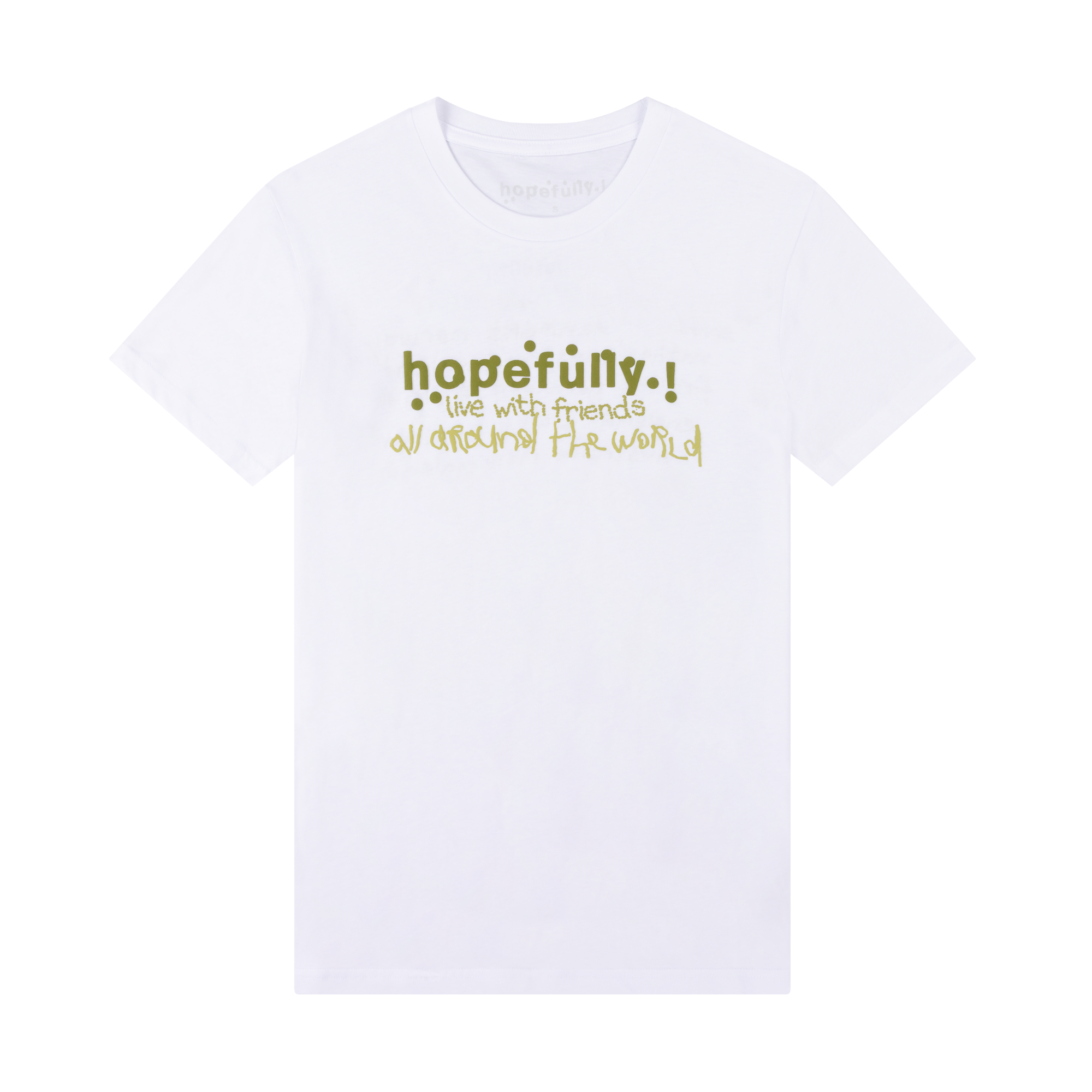 Loyle Carner - hopefully ! white tour t-shirt