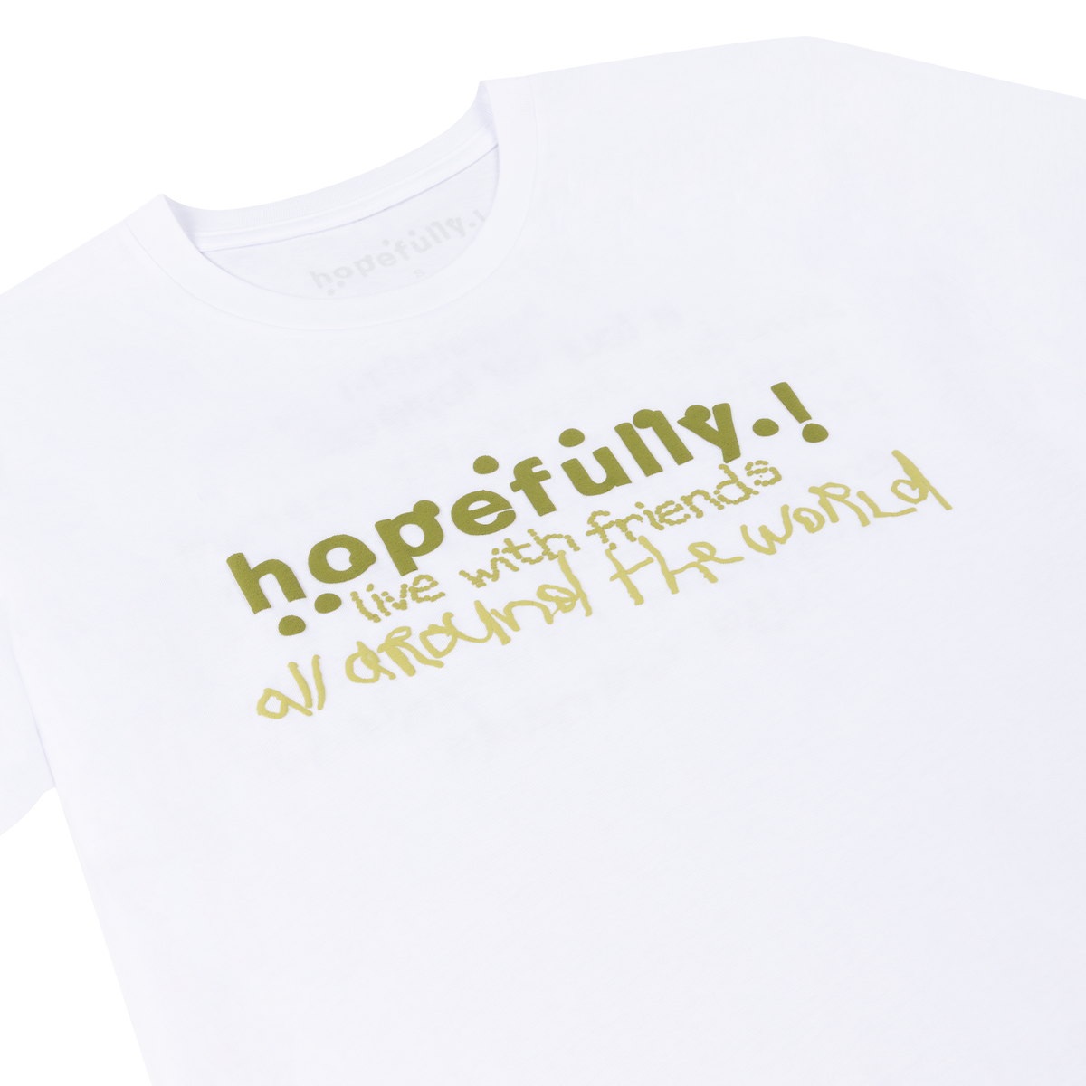Loyle Carner - hopefully ! white tour t-shirt
