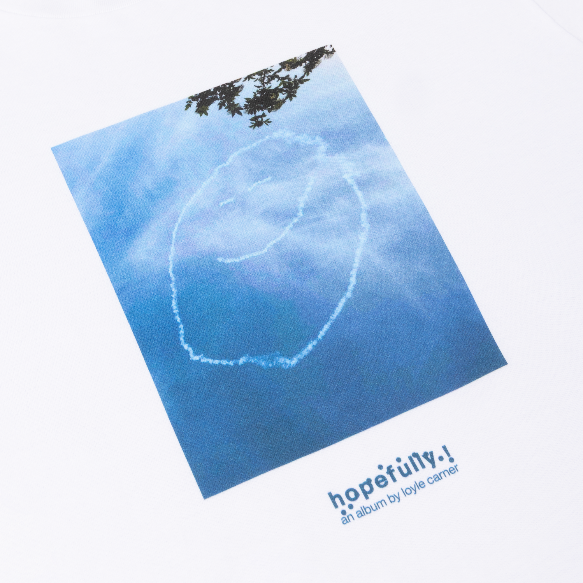 Loyle Carner - hopefully ! cloud graphic t-shirt