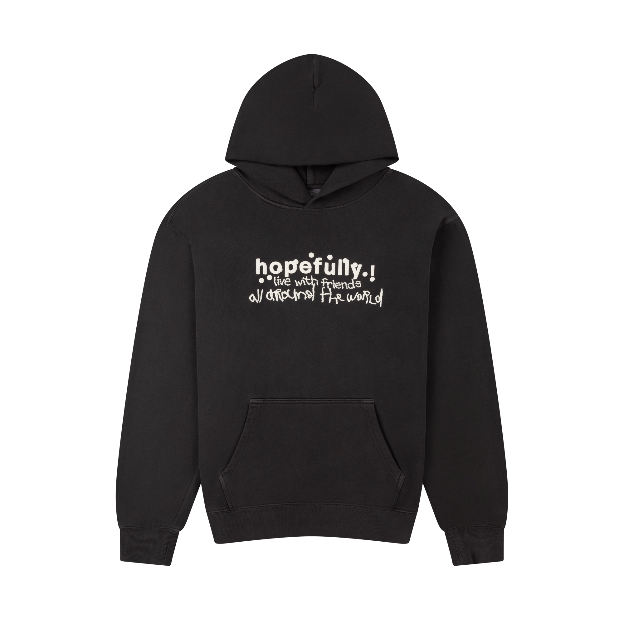 Loyle Carner - hopefully ! black tour hoodie