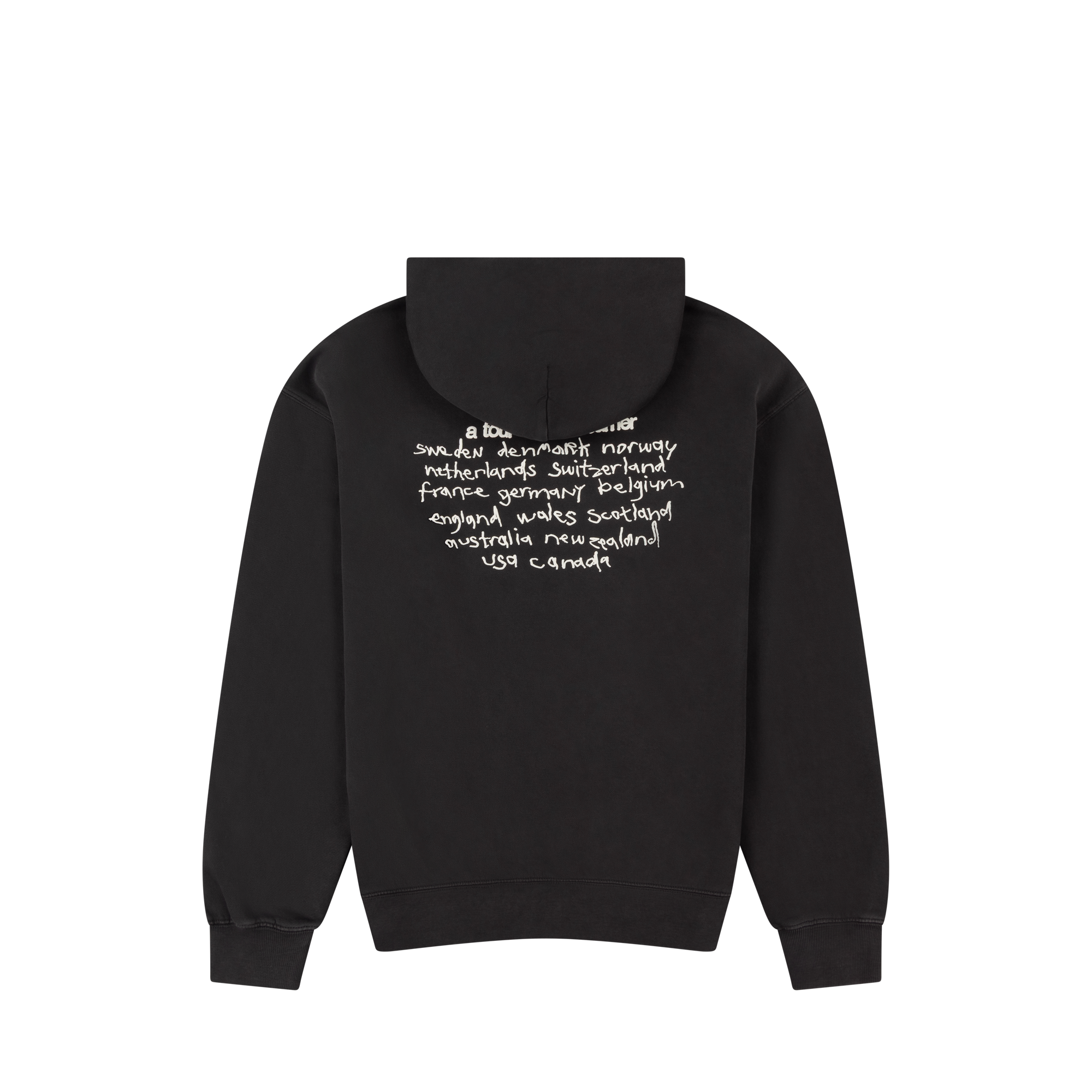 Loyle Carner - hopefully ! black tour hoodie