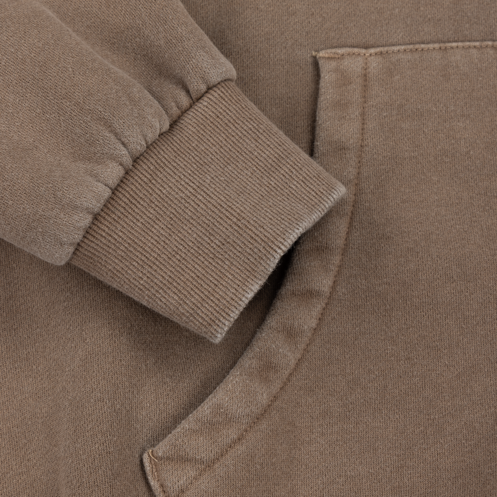 Loyle Carner - hopefully ! brown overdye hoodie