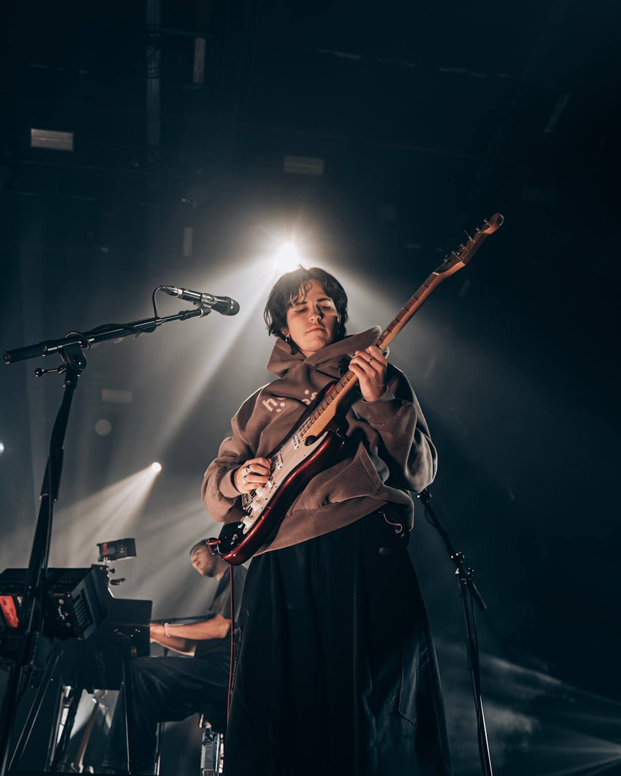 Loyle Carner - hopefully ! brown overdye hoodie