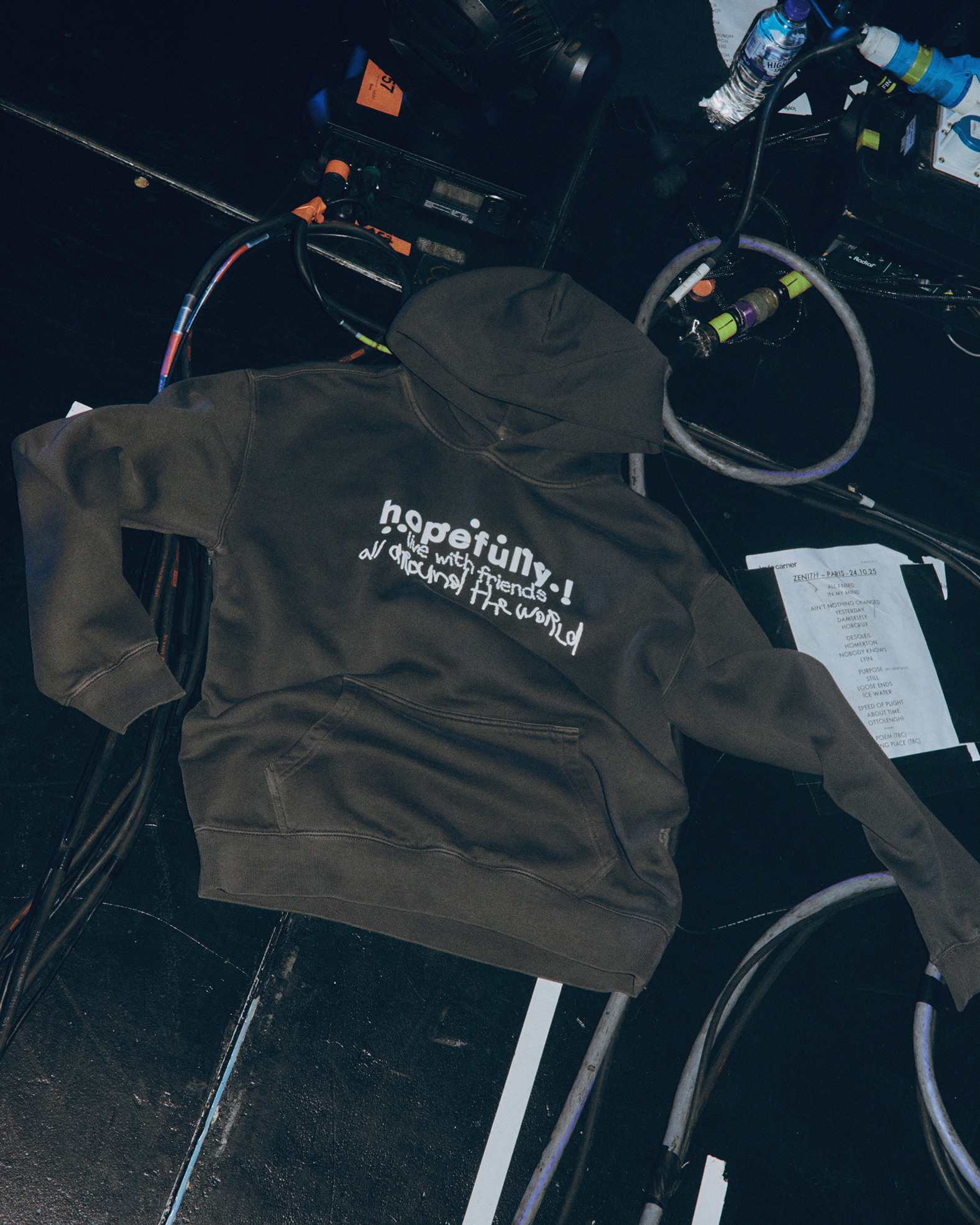 Loyle Carner - hopefully ! black tour hoodie