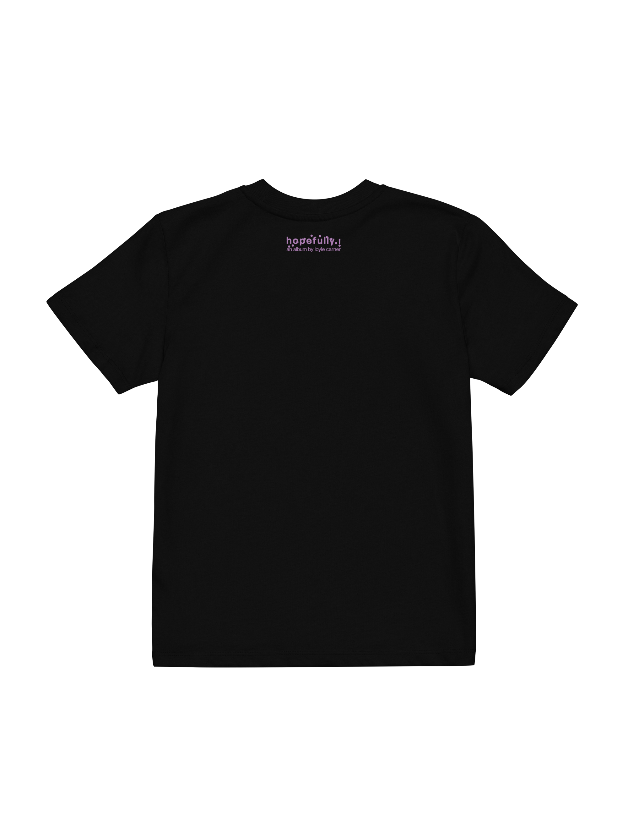 Loyle Carner - kids hope that you're looking up too black t-shirt