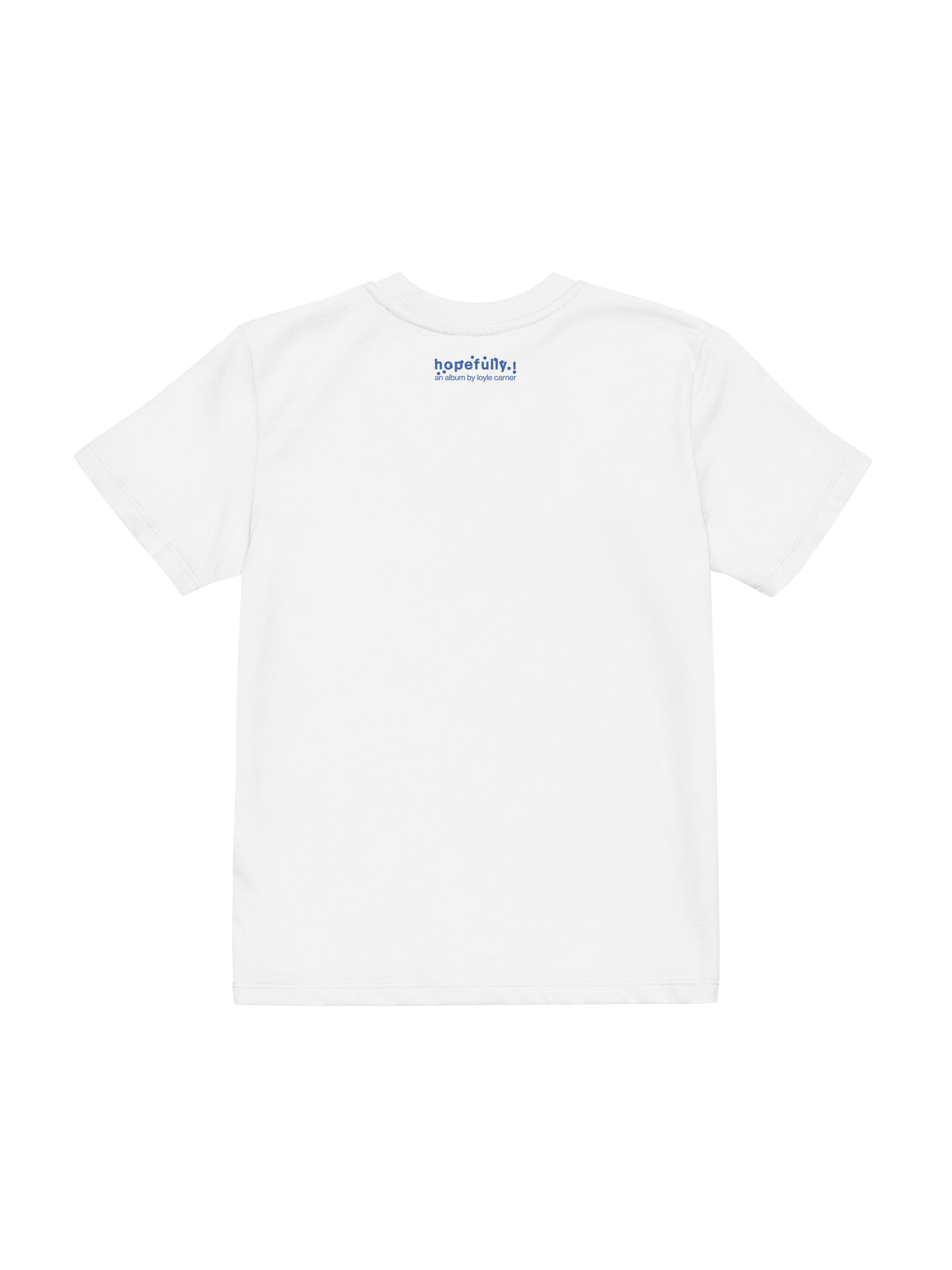 Loyle Carner - kids hope that you're looking up too white t-shirt