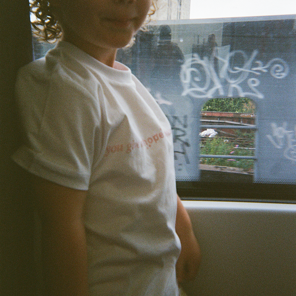 Loyle Carner - kids you give me hope in humankind white t-shirt